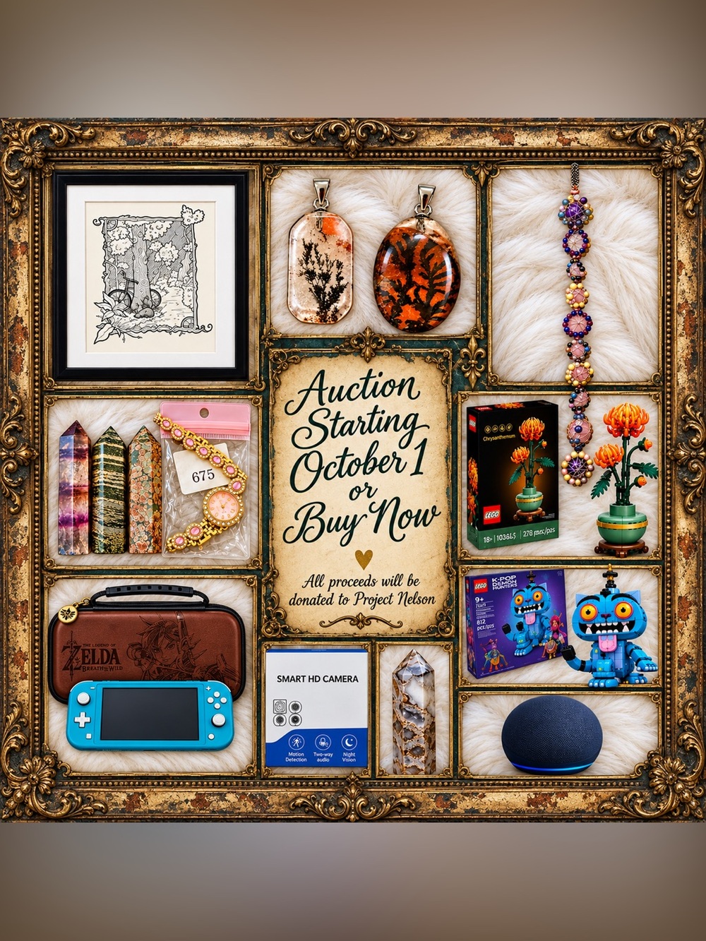 All Proceeds Are Donated To Project Nelson
